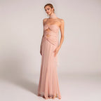 Early Fall Fish Tail Hollow Chiffon Prom Dress
