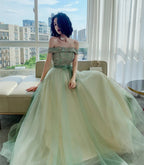 Robe longue de soirée formelle à épaules dénudées Y620