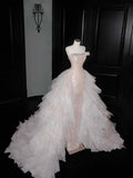 Hermoso vestido largo de fiesta y noche con lentejuelas y cuentas de tul champán ajustado Y8658