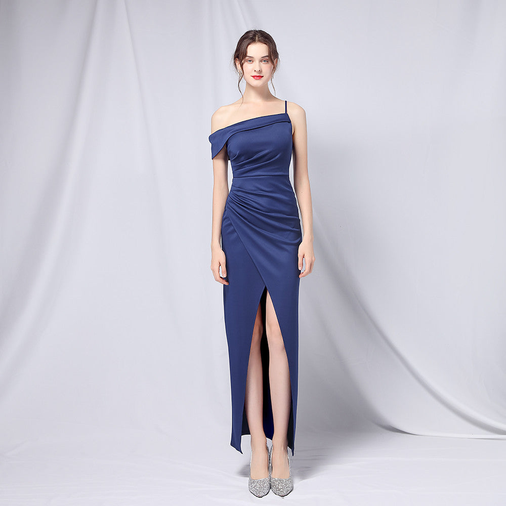 Abito da Sposa Primaverile Spalla Scoperta per Toast Abito da Sposa Snellente Corto da Cocktail Sera