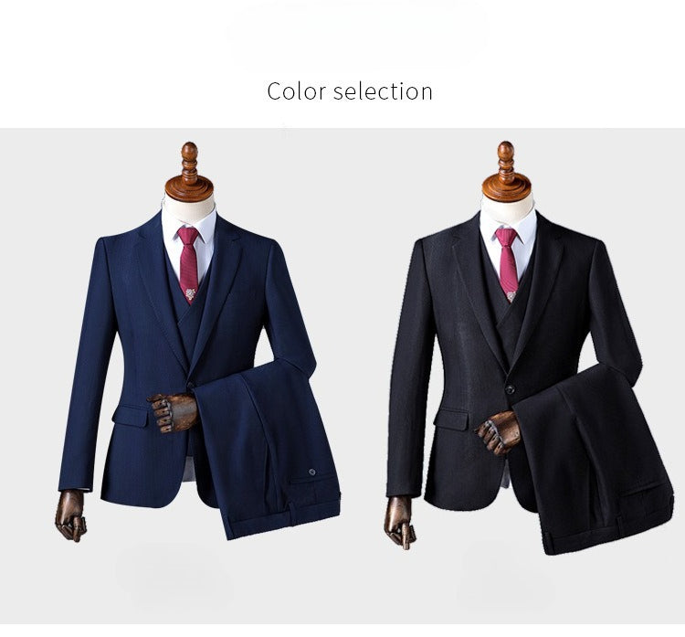 Mens Slim Fit Suit Set For Weddings Business And Casual Events