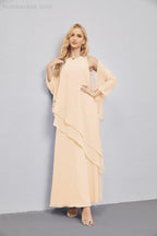 Abito da Sposa Madre con Cardigan Leggero Aperto Davanti Abito da Cerimonia Elegante 28081
