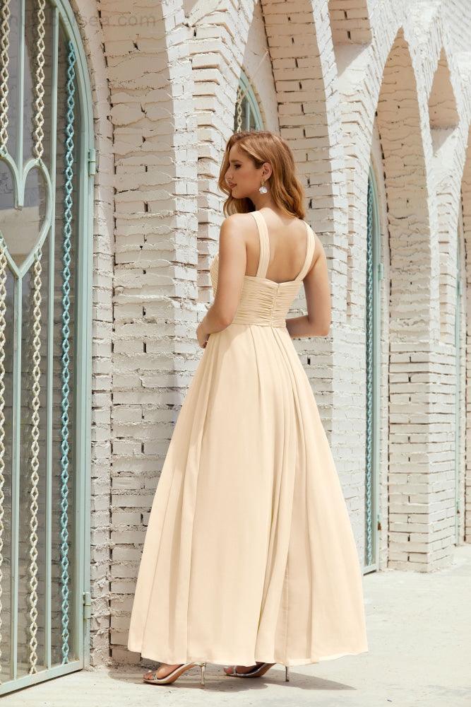 Vestidos de Dama de Honra Halter Vestido Formal de Cocktail Vestido de Baile 28015