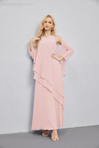 Abito da Sposa Madre con Cardigan Leggero Aperto Davanti Abito da Cerimonia Elegante 28081