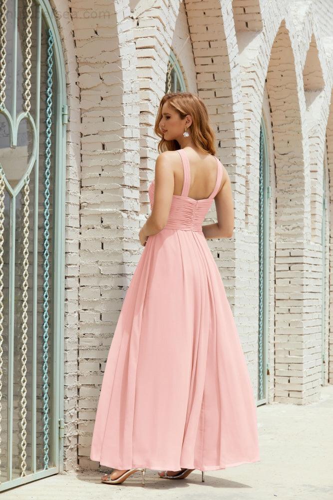 Vestidos de Dama de Honra Halter Vestido Formal de Cocktail Vestido de Baile 28015