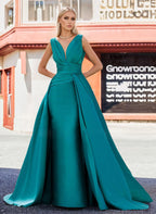 A-Line/Princess V-Neck Sleeveless Mother Of The Bride Dresses