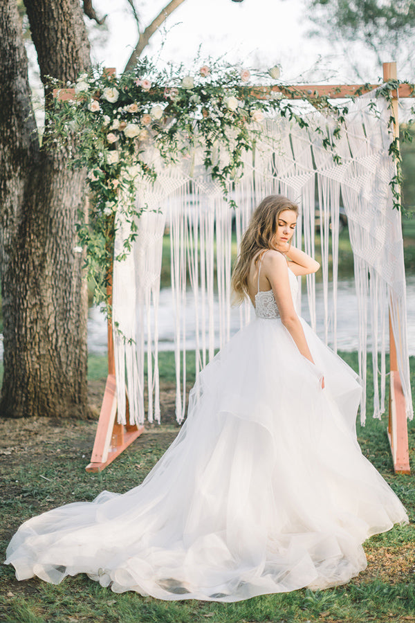A-line Elegant Forest Wedding Dresses Best Bridal Gowns