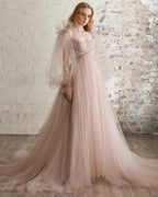 Boho Engagement Formal Evening Birthday Dress SYP29