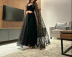Chic Black Evening Dress,Fashion Evening Gown Y5545