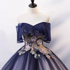 Robe en tulle à dentelle florale avec perles Ombre, robe de quinceañera, robe de bal Y1935