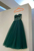 Vestidos Curtos de Tule para Baile Vestidos de Noite com Alças Finas Encantadoras Y4471