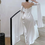 Vestido de noche elegante de moda para mujer verano Fiesta de graduación femenina Y4127