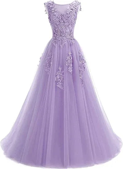 Long Formal Dresses For Women Evening Dress Bridesmaid Dress Lace Appliques Graduation Gowns Y1848