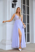 Senhoras decote em v chiffon renda cinta espaguete vestido de dama de honra festa de casamento praia vestido de noite 28090