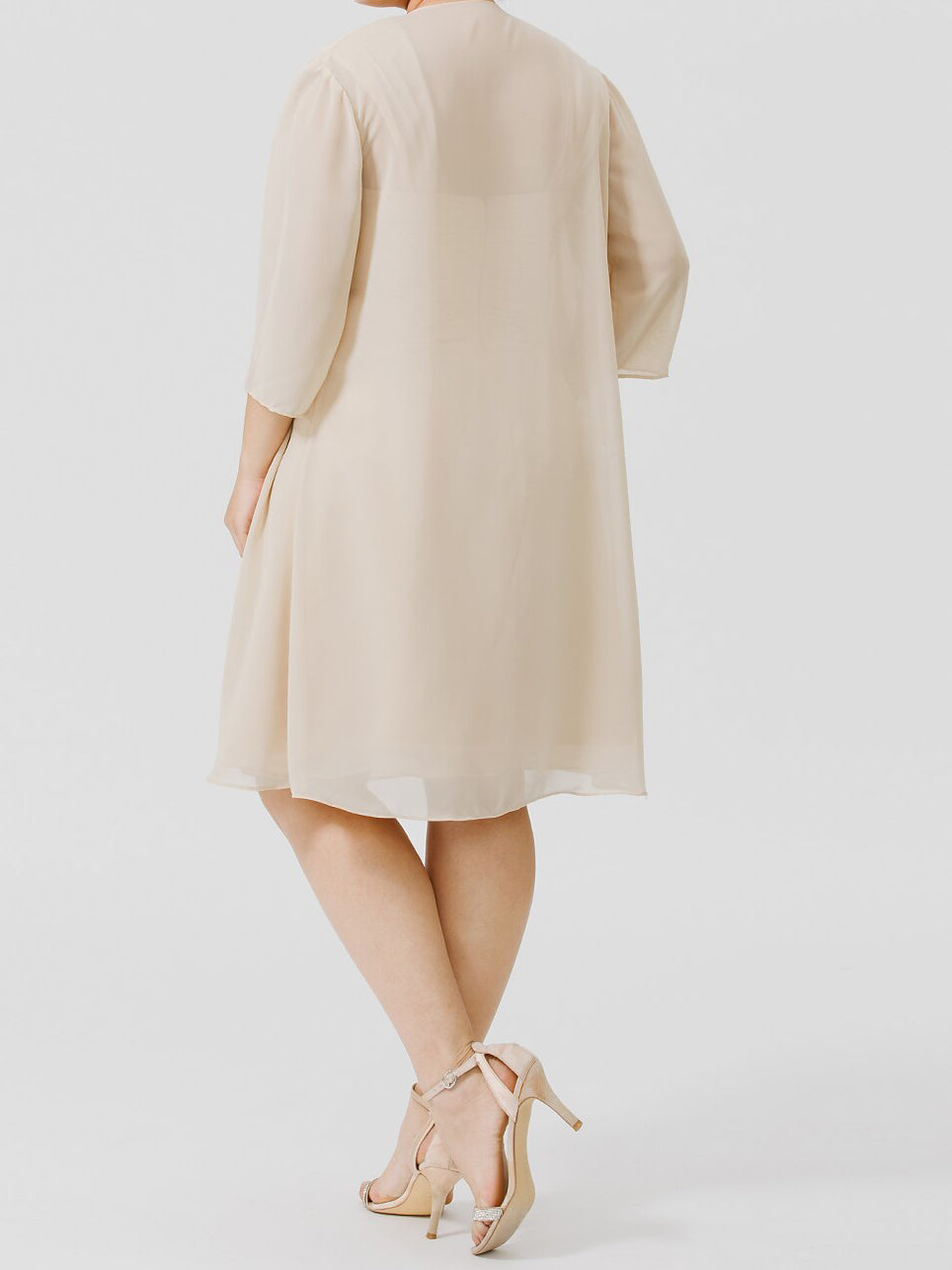 Mother of the Bride A Line Dress With Jacket Princess Silhouette
