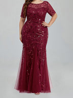 Mother Of The Bride Dresses Trumpet Mermaid Applique Details
