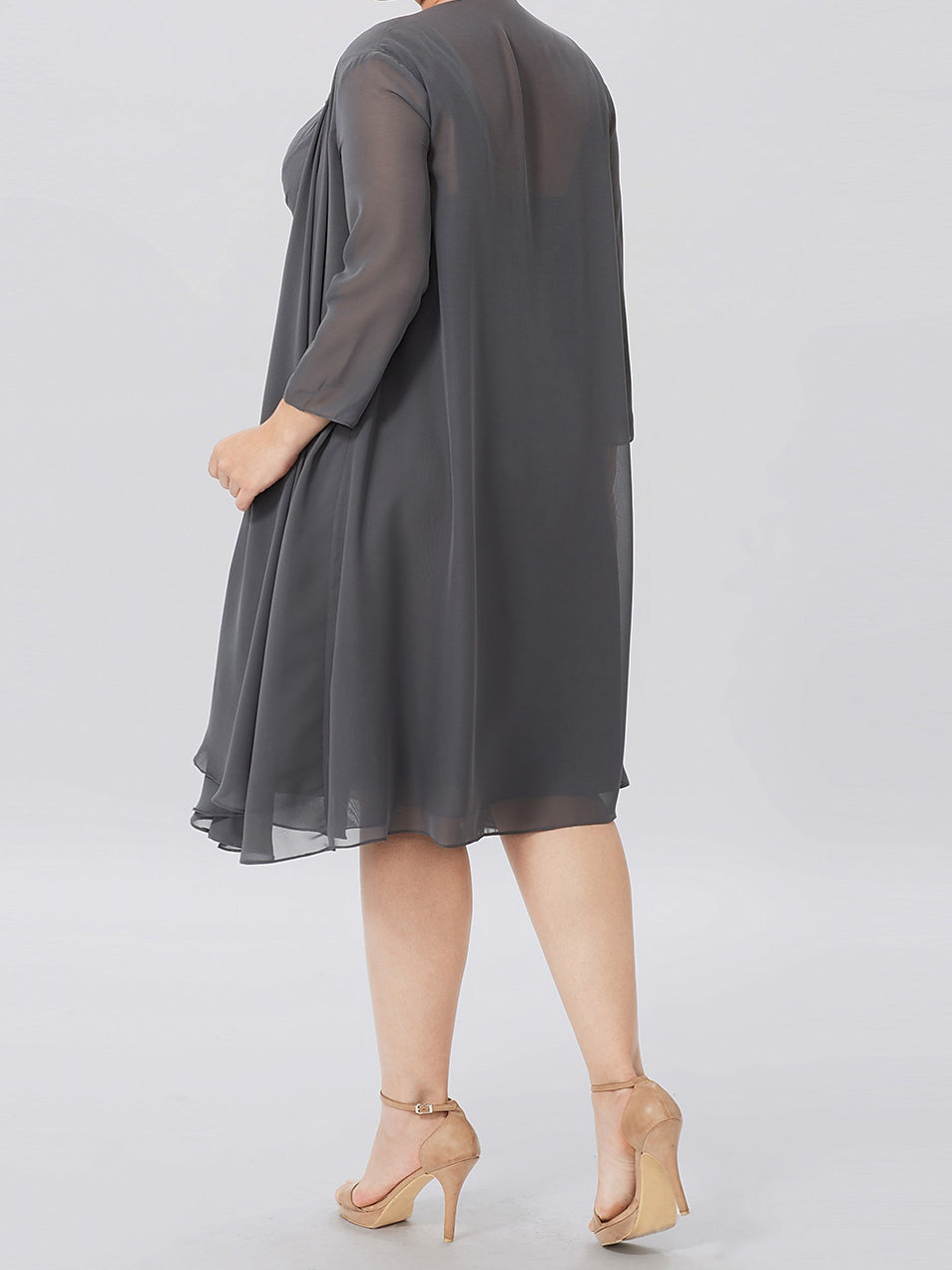Mother Of The Bride Princess A Line Dress With Jacket Elegant Gown
