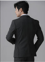 Completo da Cerimonia Slim Fit Uomo a 3 Pezzi per Matrimonio e Serate Formali