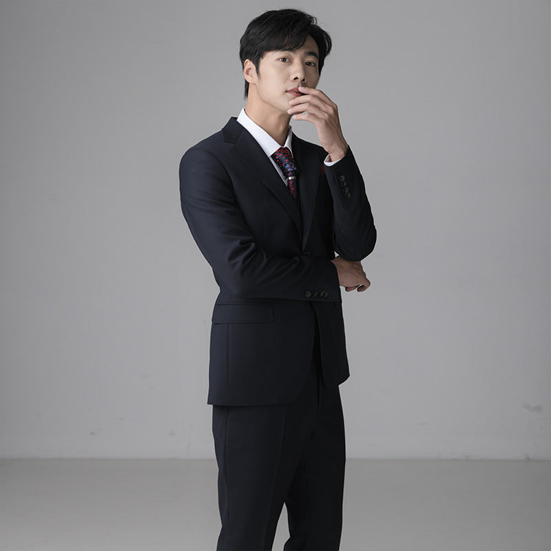 Custom Wool Wedding Suit For Men Tailor Made High End Craftsmanship