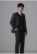 Completo da Cerimonia Slim Fit Uomo a 3 Pezzi per Matrimonio e Serate Formali