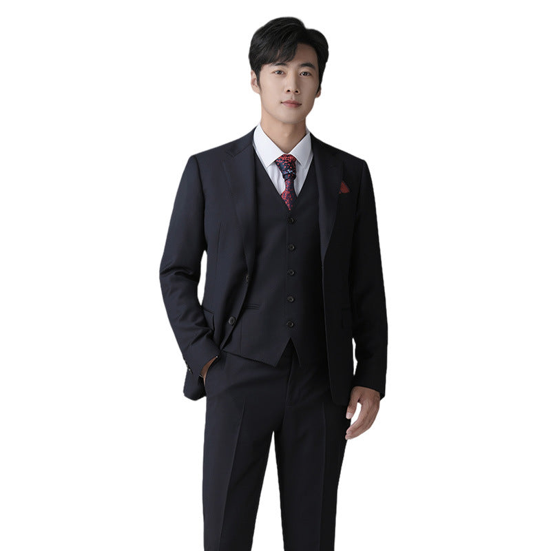 Custom Wool Wedding Suit For Men Tailor Made High End Craftsmanship