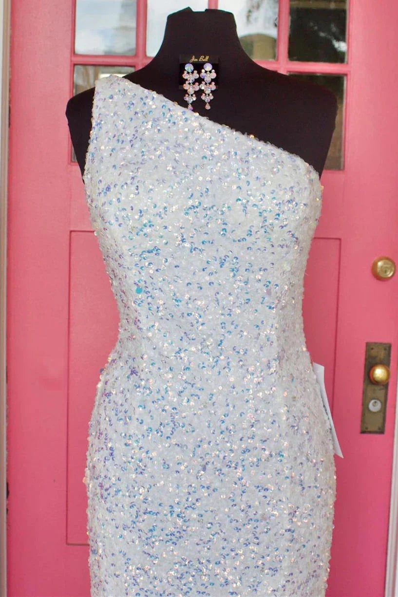 Vestido Maxi de Lantejoulas Ajustado Vestidos de Baile SYP106