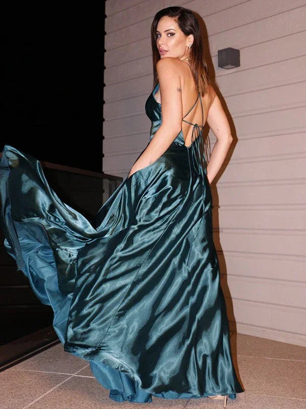 Vestidos de Festa em Cetim Sedoso SYP130