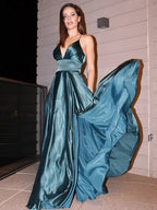 Vestidos de Festa em Cetim Sedoso SYP130
