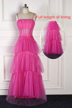 Roycebridal – Princess – Stufen-Ballkleid aus Tüll in Pink