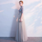 Vestidos de Baile para Mulheres Festa Casamento Noite Simples e Elegante Vestido Formal Robe Longo Luxuoso Adequado para Ocasião Pedido 2025 Novo