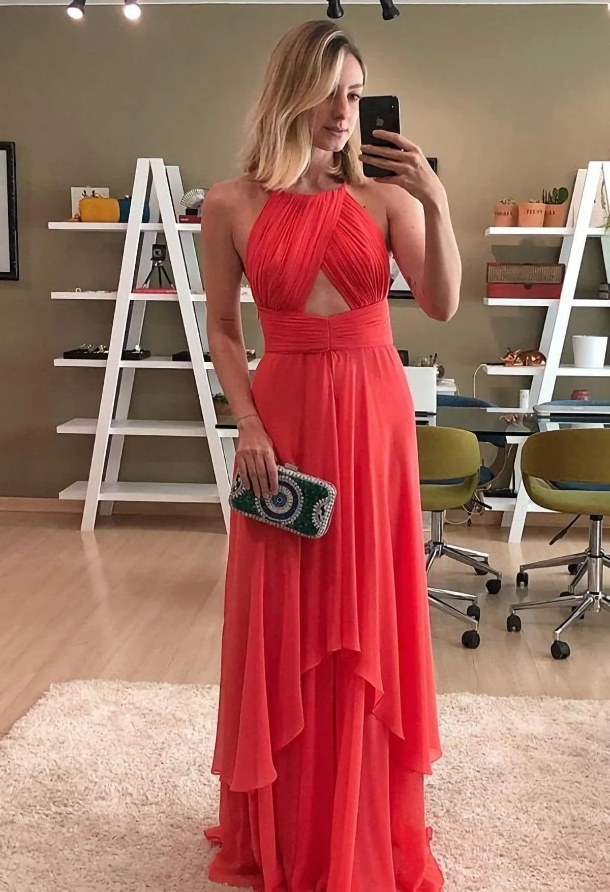 Inspiração para Vestidos de Baile Vestidos Formais de Inverno SYP33