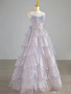 Vestido de Bola Brillante y Lujoso, Vestido para Dulces 16, Vestido de Princesa, Y2403