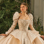 Requintado lantejoulas contas quinceanrra vestidos de baile glitter rendas apliques mangas destacáveis vestido de baile doce 16 vestido