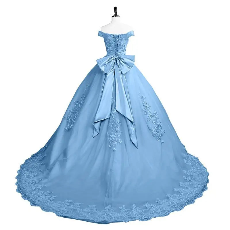 15 Quinceanera Dresses 2024 Elegant Off The Shoulder Real Photo Ball Gown Classic Party Dress 15 Year Old Dress Customiz