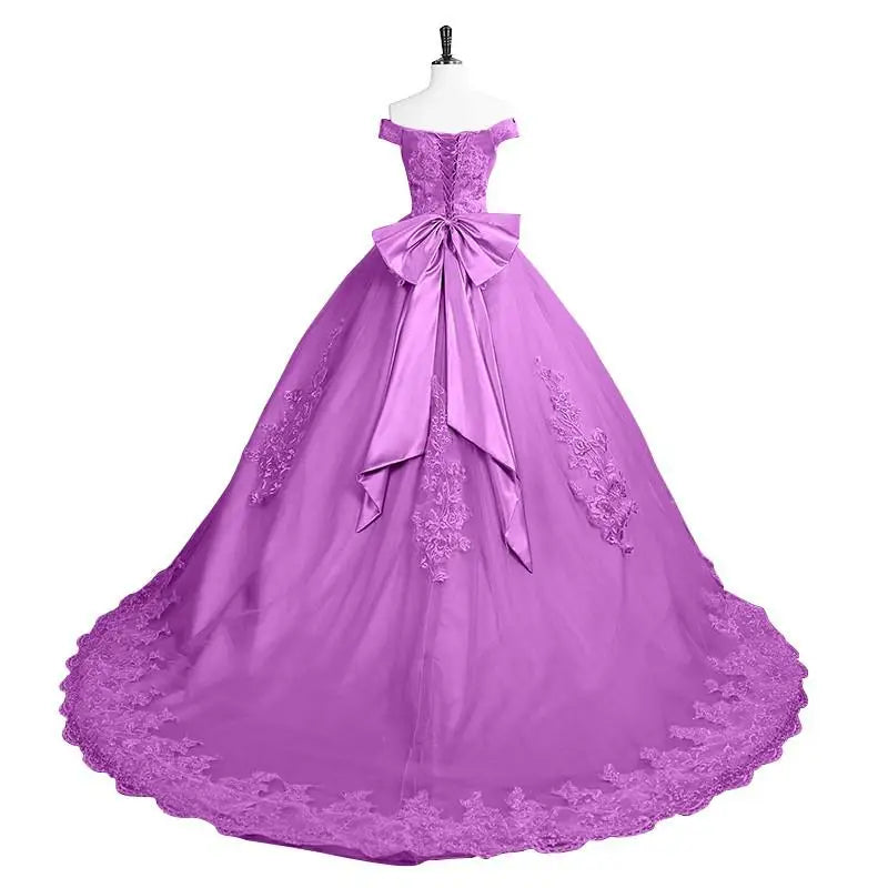 15 Quinceanera Dresses 2024 Elegant Off The Shoulder Real Photo Ball Gown Classic Party Dress 15 Year Old Dress Customiz