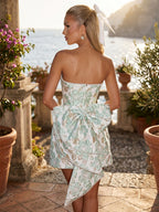 Chiffon A-Line/Princess Spaghetti Straps Mini Homecoming Dresses with Ruffles (SHI22370482)