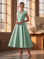 Sheath/Column Halter Scoop Neck Floor-Length Mother of the Bride Dresses with Lace Appliques (SHI22500106)