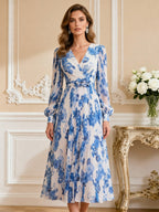 Two-Piece Mermaid Long Sleeve Floor-Length Mother of the Bride Dresses with Blazer Jacket (SHIA22500213)