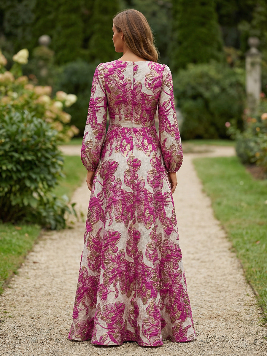 Cape Long Sleeve Mermaid Mother of the Bride & Groom Dress Wedding Guest Gowns (SHI22500318)