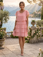 Pantsuit Scoop Neck Satin Maxi Mother of the Bride Pantsuits with Fluffy Feather Trim Cuffs (SHI22501692)
