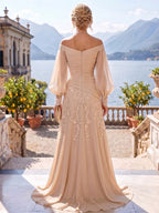 Sheath/Column V-Neck Sequin Maxi Mother of the Bride & Groom Dresses with Ruched Waist & Side Sash (SHI22501697)