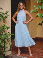 Chiffon A-Line/Princess Scoop Neck Short Mother of the Bride & Groom Dresses Tiered (SHI22500912)
