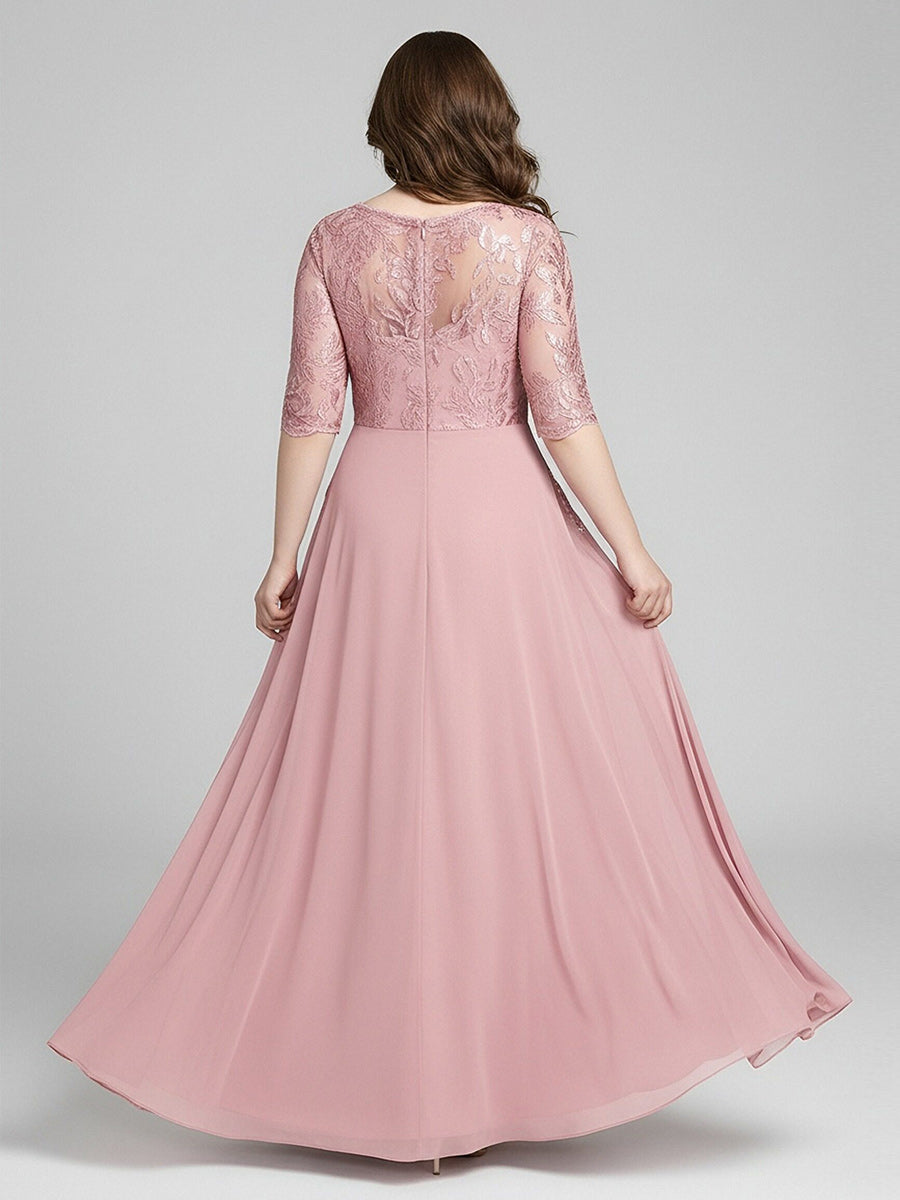 A Line Off Shoulder Floor Length Ruched Mother of the Bride Dresses (SHI22500193)