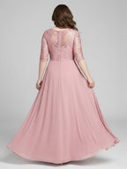 Sheath Satin Jacquard Off Shoulder Floor-Length Mother of the Bride & Groom Dresses (SHI22500823)