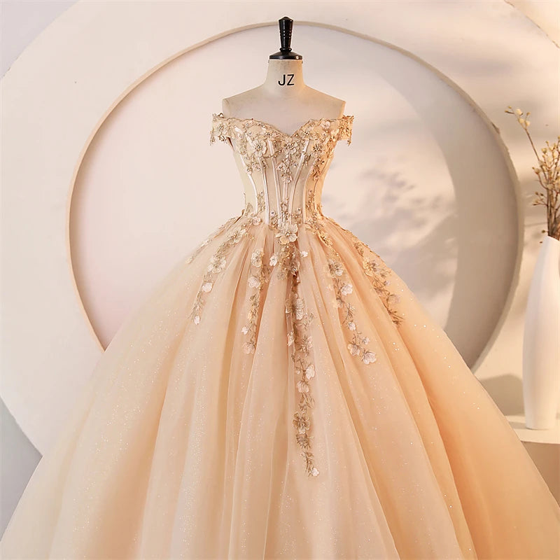 Cheap 15 Quinceanera Dresses Ball Gown Classic Lace Party Dress Prom Gown 15 Year Old Dresses For Quinceanera Customized