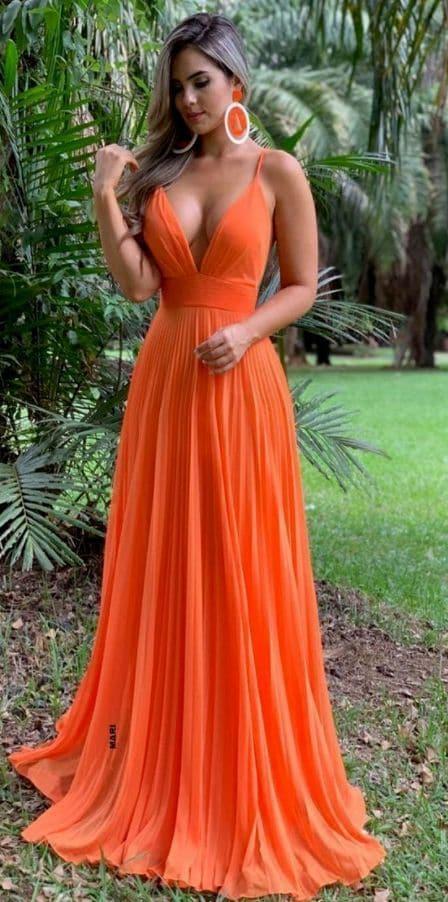Vestido Comprido Sexy para Baile de Finalistas Vestido de Dança Escolar SYP30