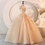 Cheap 15 Quinceanera Dresses Ball Gown Classic Lace Party Dress Prom Gown 15 Year Old Dresses For Quinceanera Customized