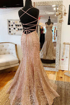 Vestido de Baile Verde Escuro com Decote em V Sereia Vestido de Noite Deslumbrante Y325