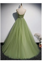 Mädchen Festliches Abendkleid Damen Ballkleider Party Abschlusskleider Lange Grüne Festkleider Y4379