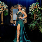 Vestido de Festa Elegante Justo Modelo Y5641